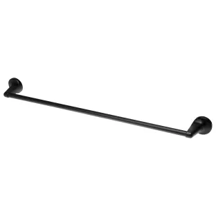 Haceka Aspen Single Towel Holder Black 69cm