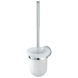 Haceka Aspen Toilet Brush Set Glass Chrome