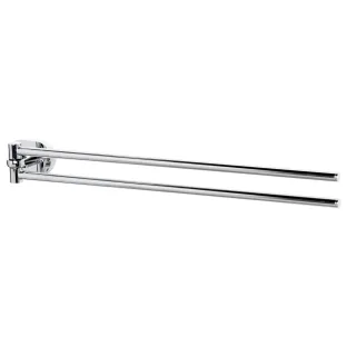 Haceka Gio Double Towel Holder Rotatable Chrome 38cm