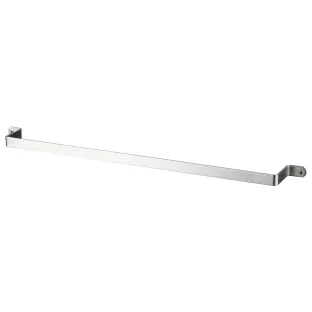 Haceka Ixi Single Towel Holder Brushed Stainless Steel 63cm