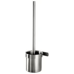 Haceka Ixi Toilet Brush Set Brushed Stainless Steel