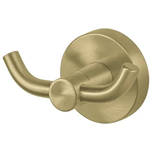 Haceka Cosmos Double Hook Brushed Gold