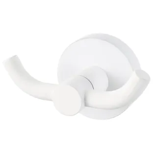 Haceka Cosmos Double Hook Matte White