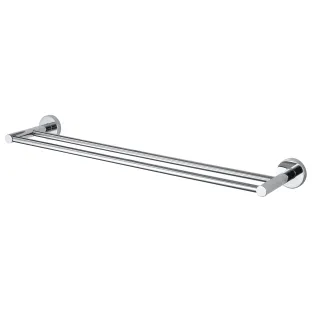 Haceka Kosmos Double Towel Holder Chrome 61cm