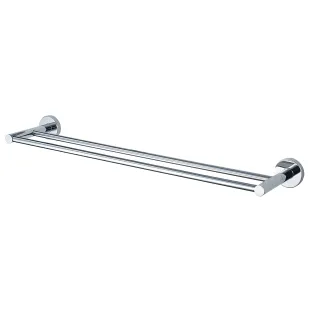 Haceka Kosmos Double Towel Holder Chrome 84cm