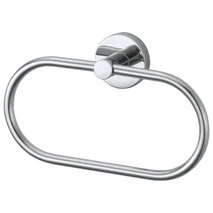 Haceka Kosmos Towel Ring Chrome