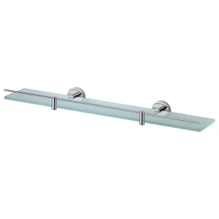 Haceka Kosmos Shelf Glass Chrome 60cm