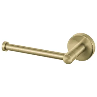 Haceka Kosmos Toilet Roll Holder Angled Brushed Gold