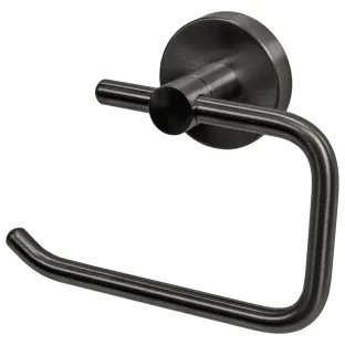 Haceka Kosmos Toilet Roll Holder without Lid Gunmetal (Graphite)