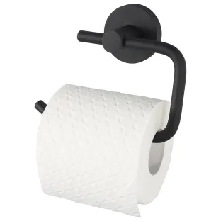 Haceka Kosmos Toilet Roll Holder without Lid Matt Black