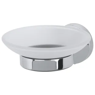 Haceka Kosmos Soap Holder Glass Chrome