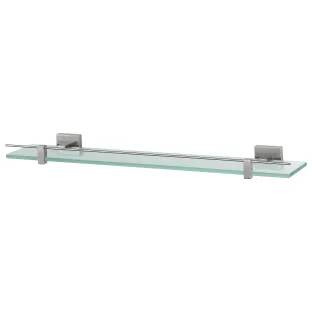 Haceka Mezzo Shelf Glass Brushed Stainless Steel 60cm