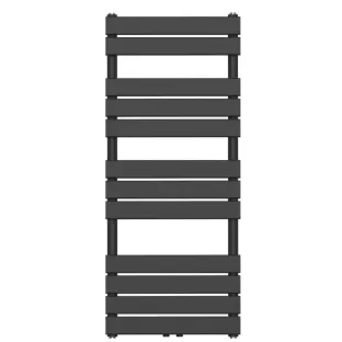 Towel radiator YDAY Flat - 120x50 cm - Black - Center connection