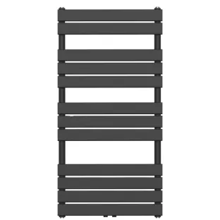 Towel radiator YDAY Flat - 120x60 cm - Black - Center connection