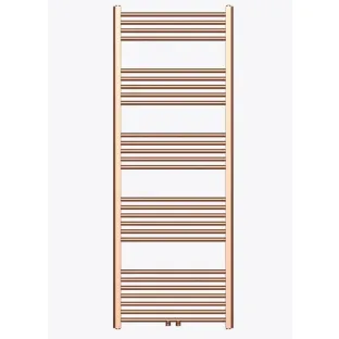 Towel radiator YDAY Collor - 160x60 cm - Copper - Connection center