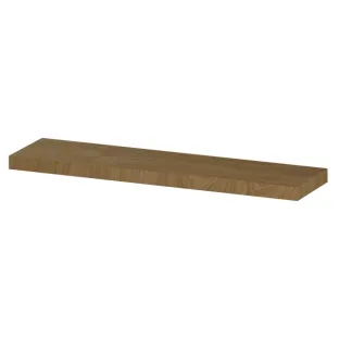 INK 20D shelf - variable size - incl. concealed mounting - 180-275x20x3.5 cm - Walnut