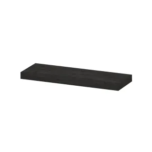 INK 20D shelf - incl. concealed mounting - 120x20x3.5 cm - Natural Veneer