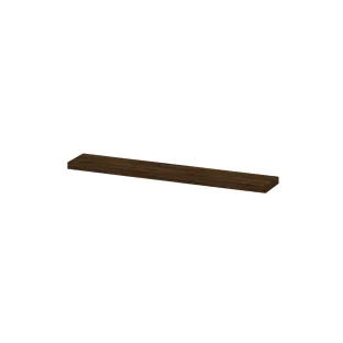 INK 20D shelf - incl. concealed mounting - 80x20x3.5 cm - Copper oak