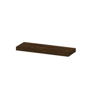 INK 35D wall shelf - front beveled for niche - 60x35x3.5 cm - Copper oak