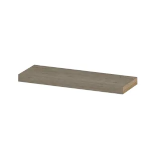 INK 20D wall shelf - front beveled for niche - 60x20x3.5 cm - Greige oak