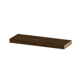 INK 20D wall shelf - front beveled for niche - 60x20x3.5 cm - Copper oak