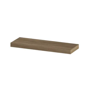 INK 20D wall shelf - front beveled for niche - 60x20x3.5 cm - Pure oak