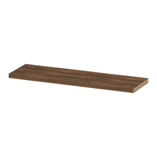 INK 20D shelf - incl. concealed mounting - 90x20x3.5 cm - Walnut