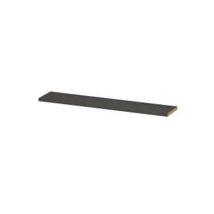 INK 20D shelf - incl. concealed mounting - 120x20x3.5 cm - Primeval grey