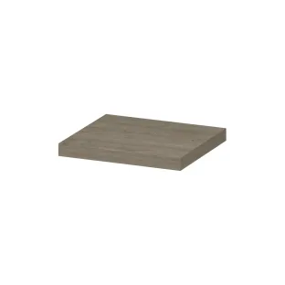 INK 20D shelf - incl. concealed mounting - 60x20x3.5 cm - Greige oak