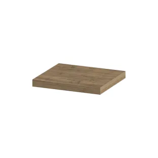 INK 20D shelf - incl. concealed mounting - 60x20x3.5 cm - Natural oak