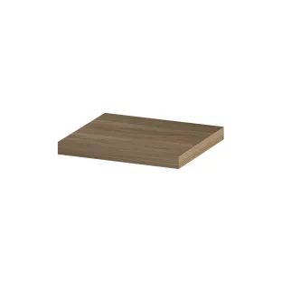 INK 20D shelf - incl. concealed mounting - 60x20x3.5 cm - Pure oak