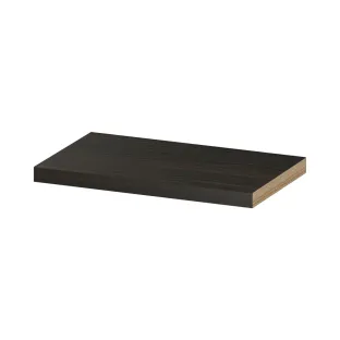 INK 20D shelf - incl. concealed mounting - 80x20x3.5 cm - Intense oak