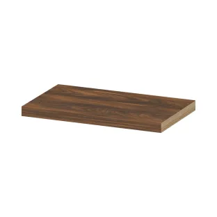 INK 20D shelf - incl. concealed mounting - 80x20x3.5 cm - Walnut