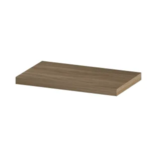 INK 20D shelf - incl. concealed mounting - 80x20x3.5 cm - Pure oak