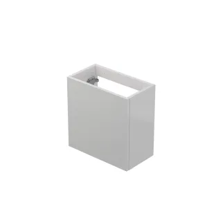 INK Contra/Enter washbasin cabinet P2O - handleless - left and right turning - 40x22x40 cm - High-gloss white