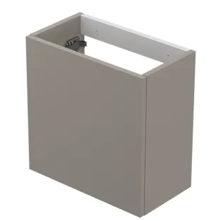 INK Contra/Enter washbasin cabinet P2O - handleless - left and right turning - 40x22x40 cm - Matt cashmere gray