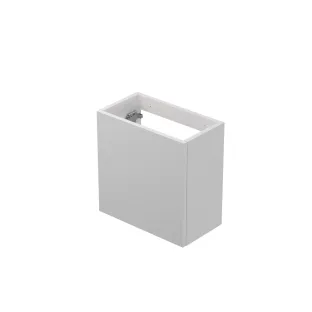 INK Contra/Enter washbasin cabinet P2O - handleless - left and right turning - 40x22x40 cm - Matt white