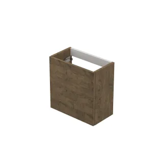 INK Contra/Enter washbasin cabinet P2O - handleless - left and right turning - 40x22x40 cm - Natural oak