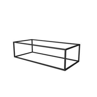 INK Ferro steel frame for bathroom furniture - 100x45x27 cm - Matt black