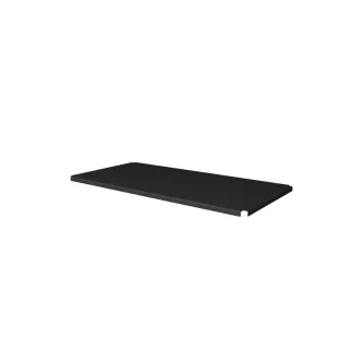 INK Ferro steel insert tray for steel frame - 90x45x2 cm - Matt black