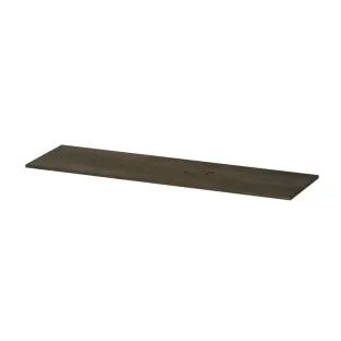 INK Veneer Cover plate for base cabinet veneer - 160x45x1.6 cm - Veneer Charcoal