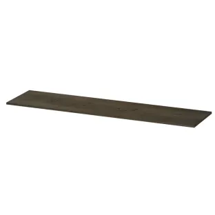 INK Veneer Cover plate for base cabinet veneer - 180x45x1.6 cm - Veneer Charcoal