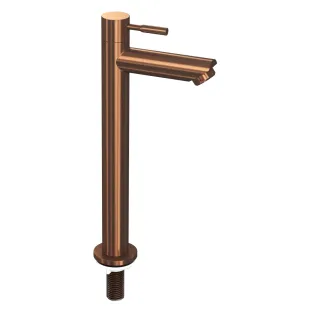 INK Fountain tap - cold water - standing high model - Matte rose gold