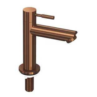 INK Fountain tap - cold water - standing low model - Matte rose gold