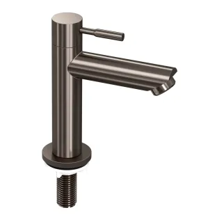 INK Fountain tap - cold water - standing low model - metal black