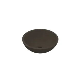 INK Jazz small countertop washbasin - without tap hole - 33x12 cm - quartz concrete