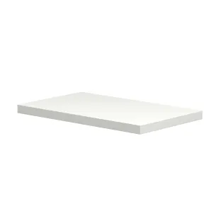 INK Jazz XS insert tray for steel fountain frame - 32x19x2 cm - Polystone Matt white