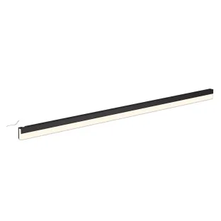 INK LED Line surface-mounted lighting - Colour changing and dimmable for mirror cabinet - 60x2.5x1 cm - Matt black