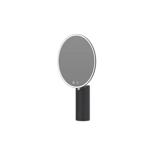 INK Make-up mirror incl. 3 positions LED - 38x23 cm - Matt black