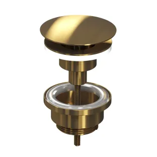 INK Non-Lockable Plug Brass - Brushed Matte Gold